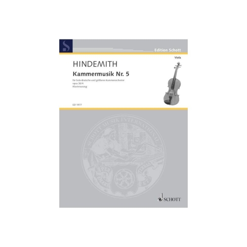 Hindemith, Paul - Chamber...