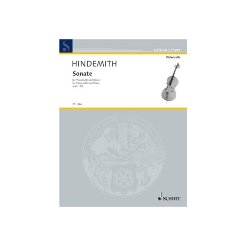 Hindemith, Paul - Cello Sonata op. 11/3