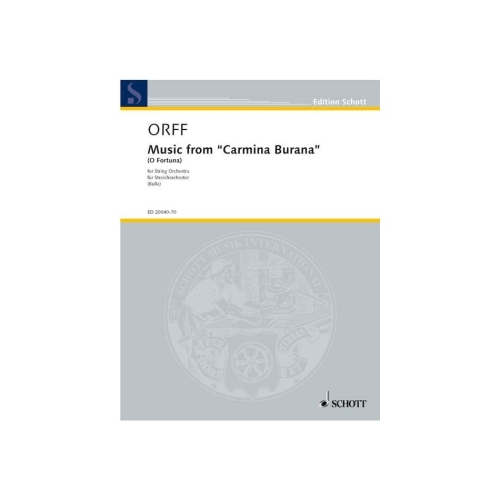 Orff, Carl - Music from Carmina Burana (O Fortuna)