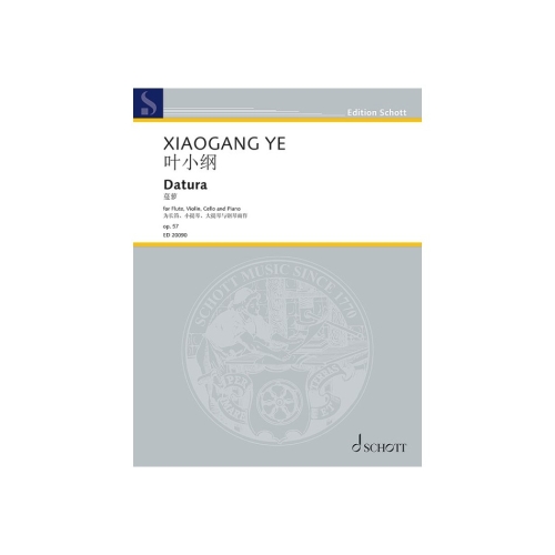 Ye, Xiaogang - Datura op. 57 
