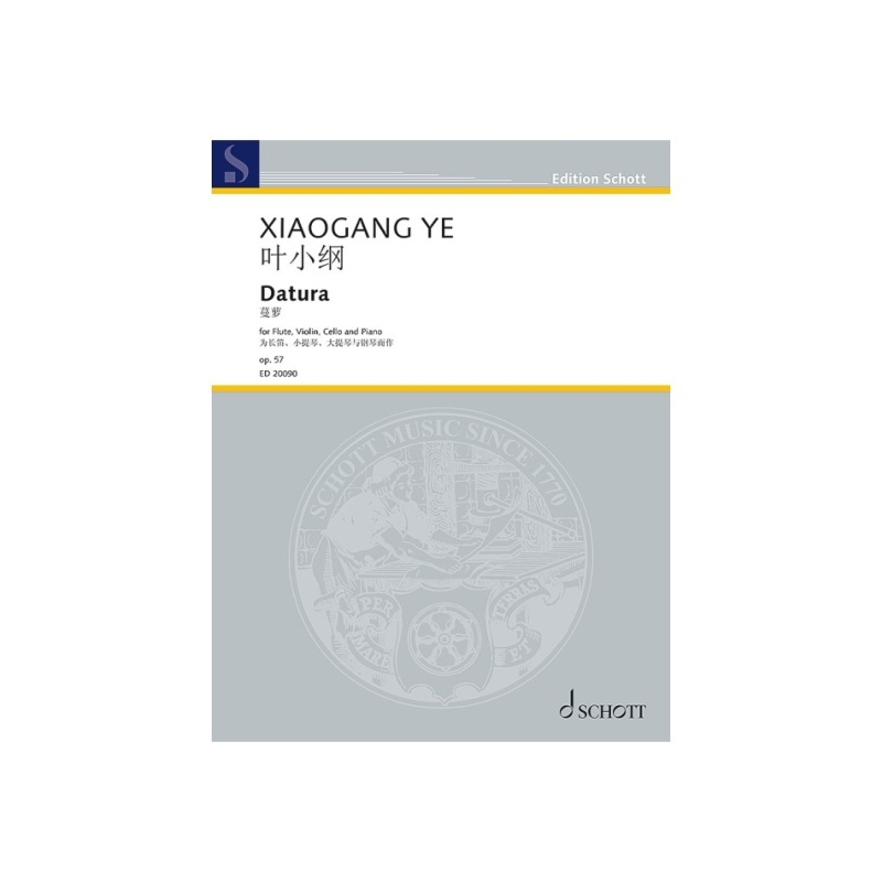 Ye, Xiaogang - Datura op. 57 
