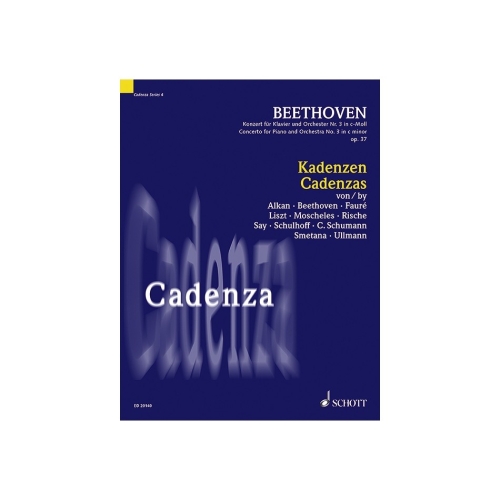 Beethoven, Ludwig van - Cadenzas op. 37