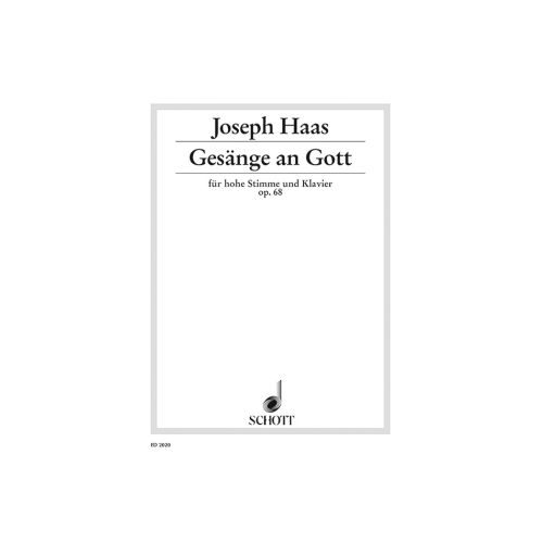 Haas, Joseph - Gesänge an...