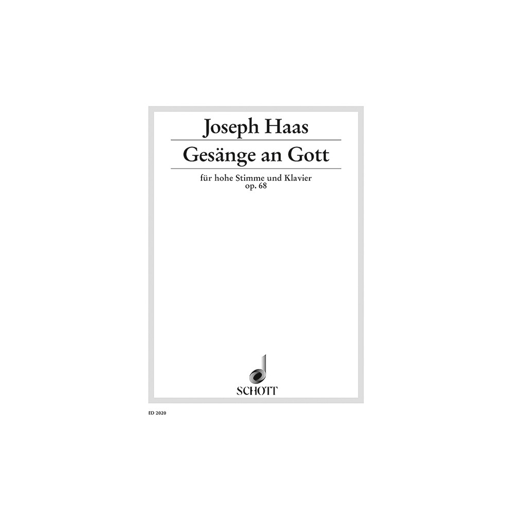 Haas, Joseph - Gesänge an Gott op. 68 