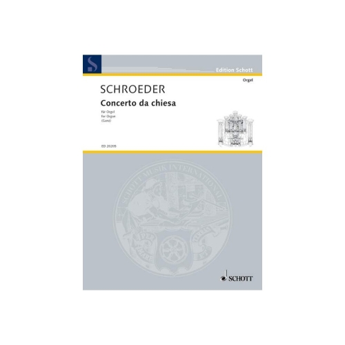 Schroeder, Hermann - Concerto da chiesa