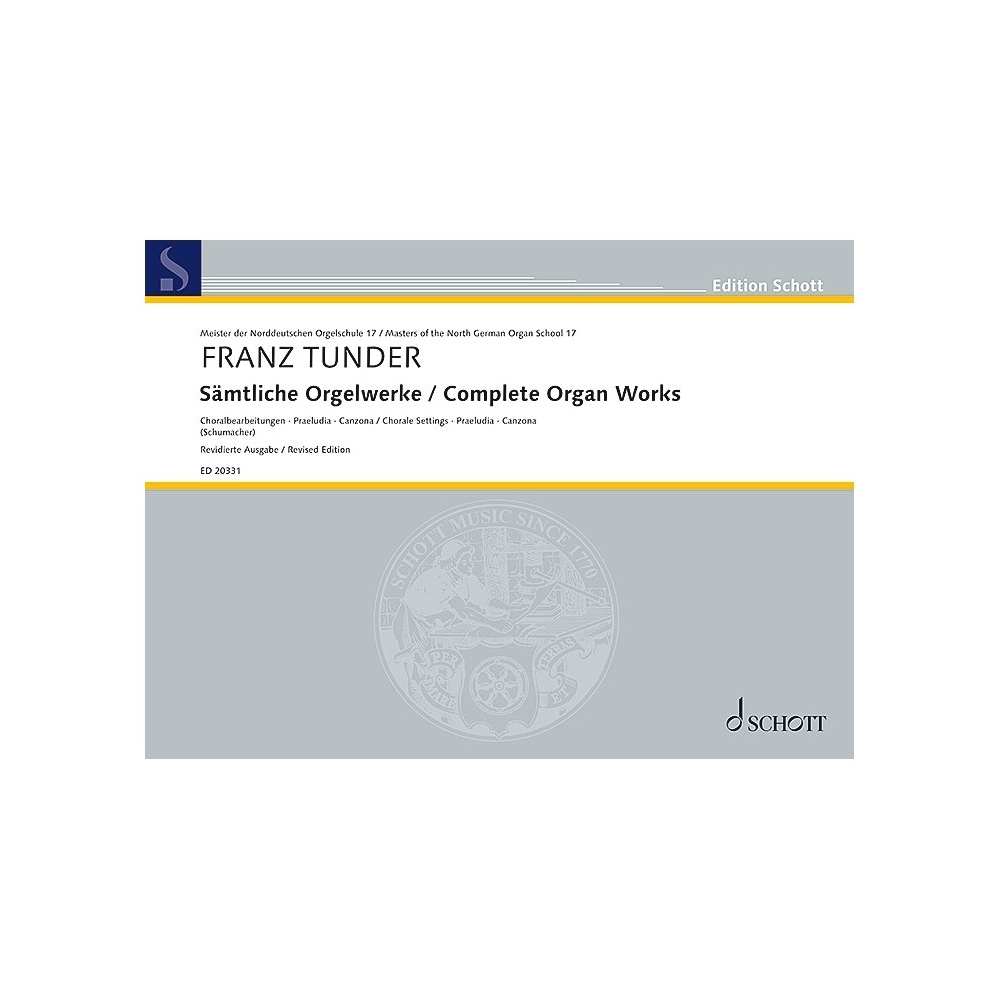 Tunder, Franz - Complete Organ Works Vol. 17