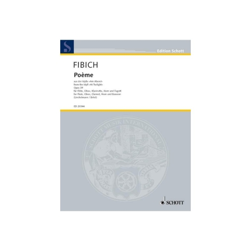 Fibich, Zdenek - Poème op. 39 