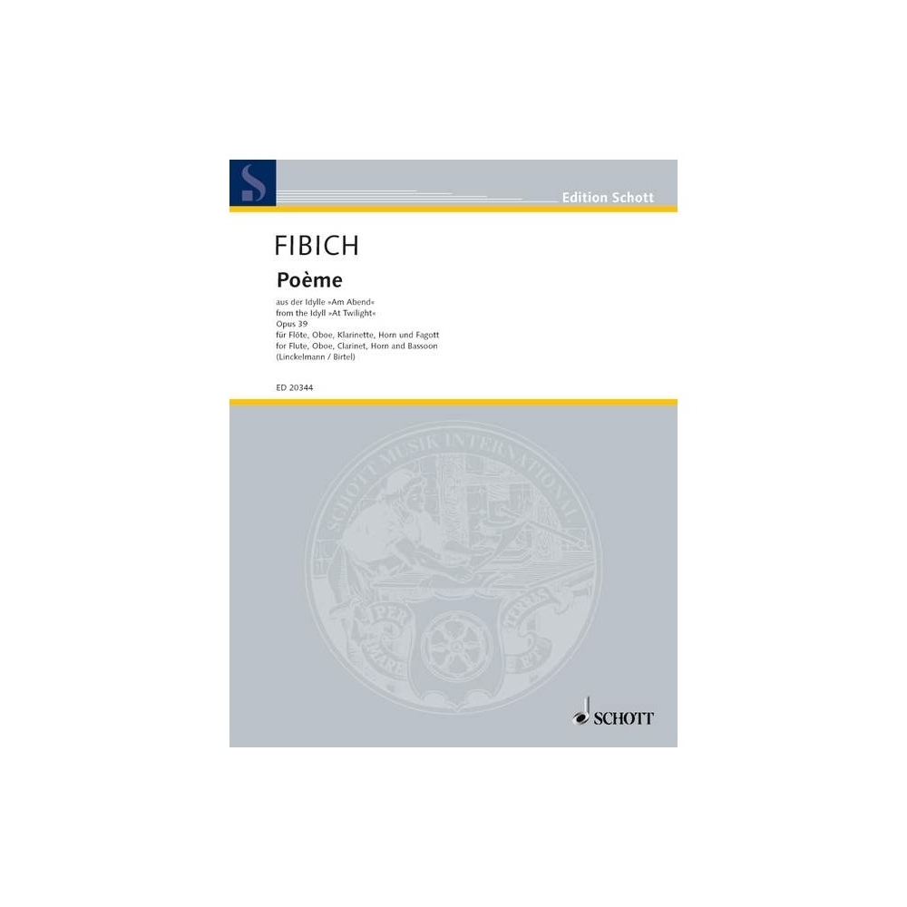 Fibich, Zdenek - Poème op. 39 
