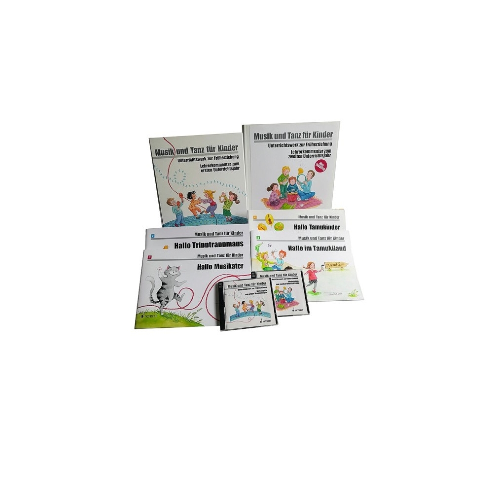 Musik und Tanz für Kinder Kombi-Pack 1. und 2. Unterrichtsjahr