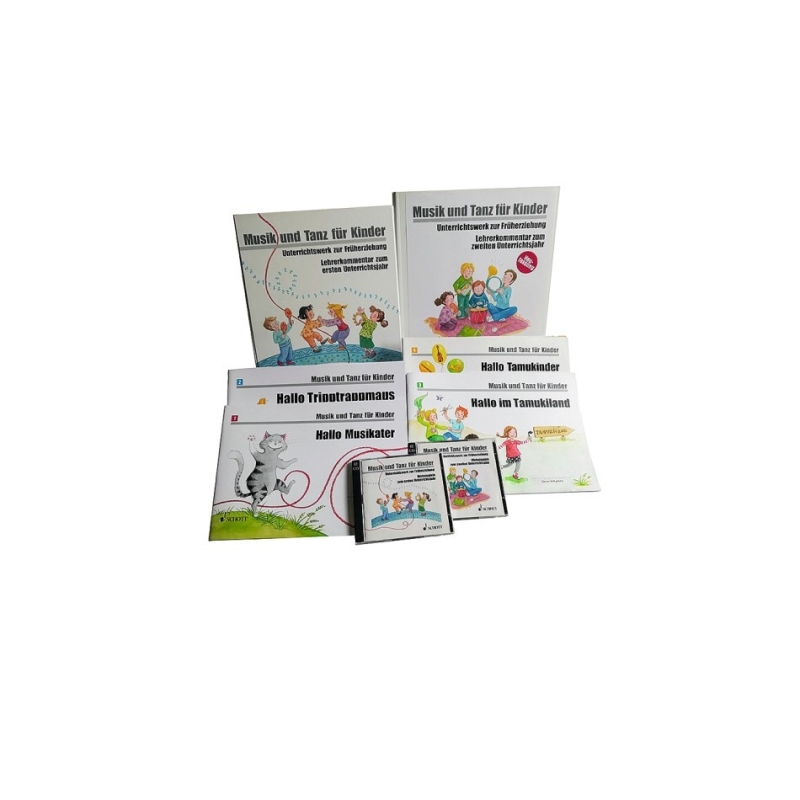 Musik und Tanz für Kinder Kombi-Pack 1. und 2. Unterrichtsjahr