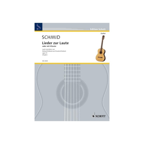 Schmid, Heinrich Kaspar - Liederspiel zur Laute op. 31
