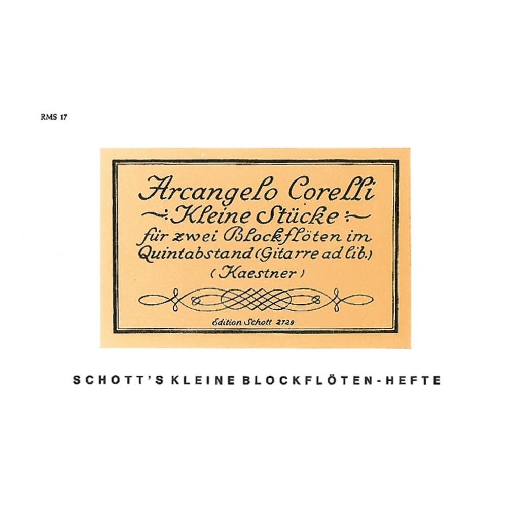Corelli, Arcangelo - Little Pieces 