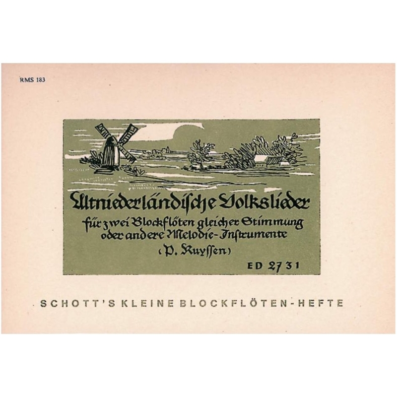 Altniederländische Volkslieder