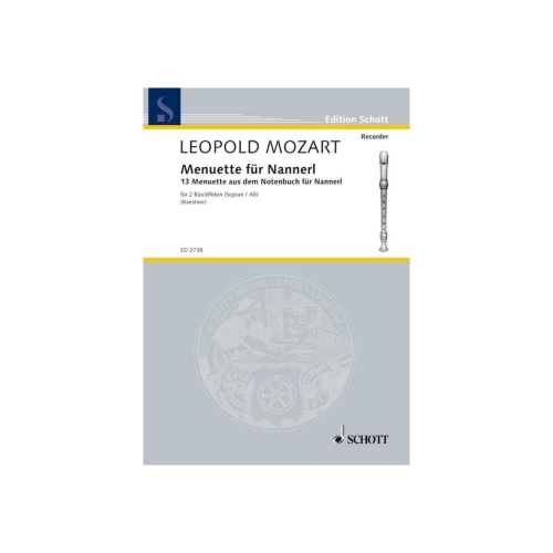 Mozart, Leopold - Minuets...