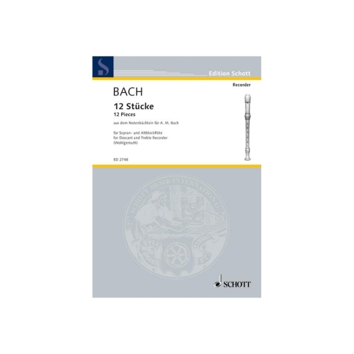 Bach, Johann Sebastian - 12 Pieces