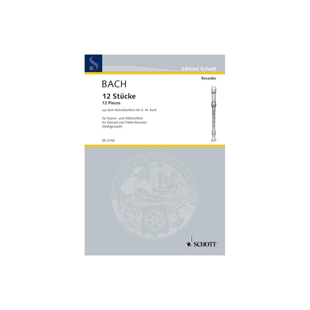 Bach, J.S - 12 Pieces 