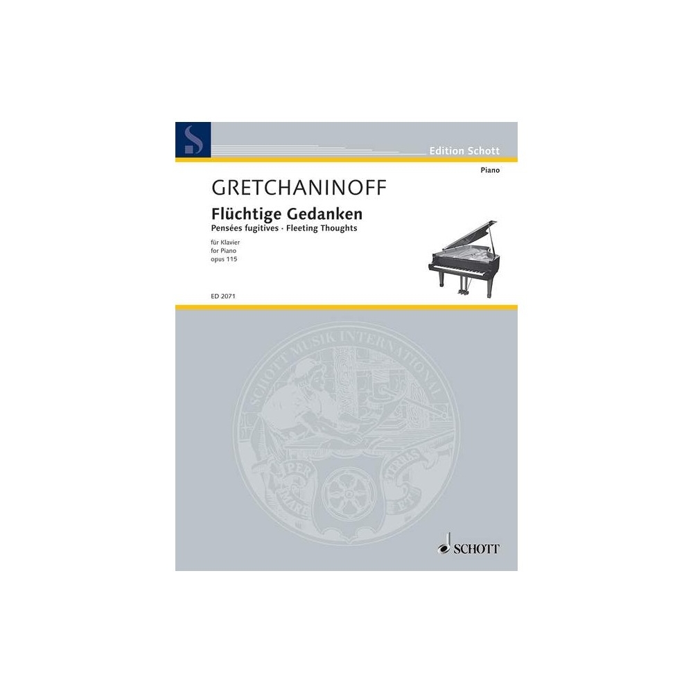 Gretchaninow, Alexandr - Fleeting Thoughts op. 115 
