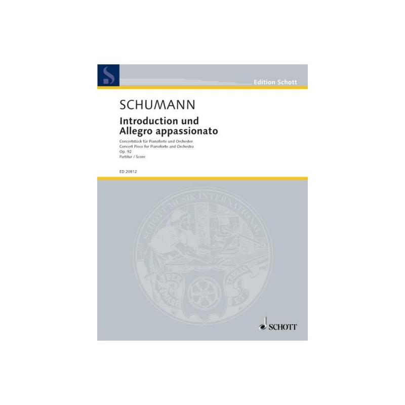 Schumann, Robert - Introduction and Allegro appassionato G major op. 92