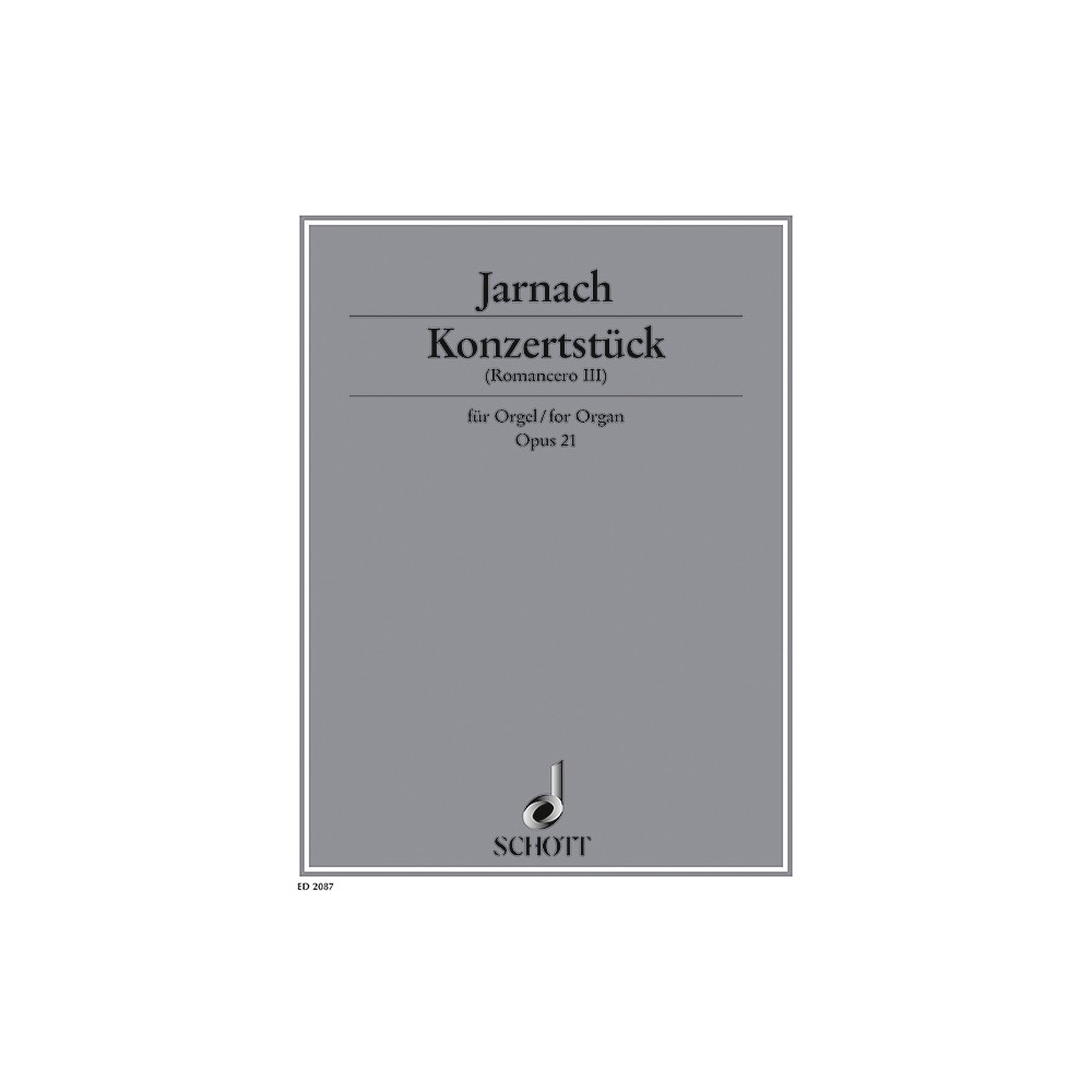 Jarnach, Philipp - Concert Piece op. 21 