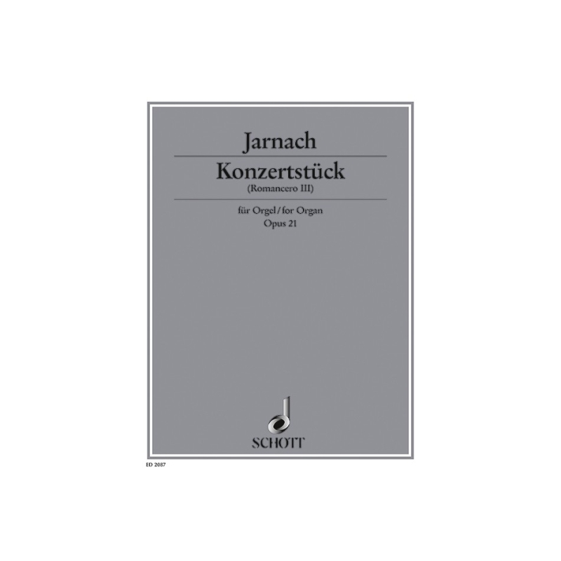 Jarnach, Philipp - Concert Piece op. 21 