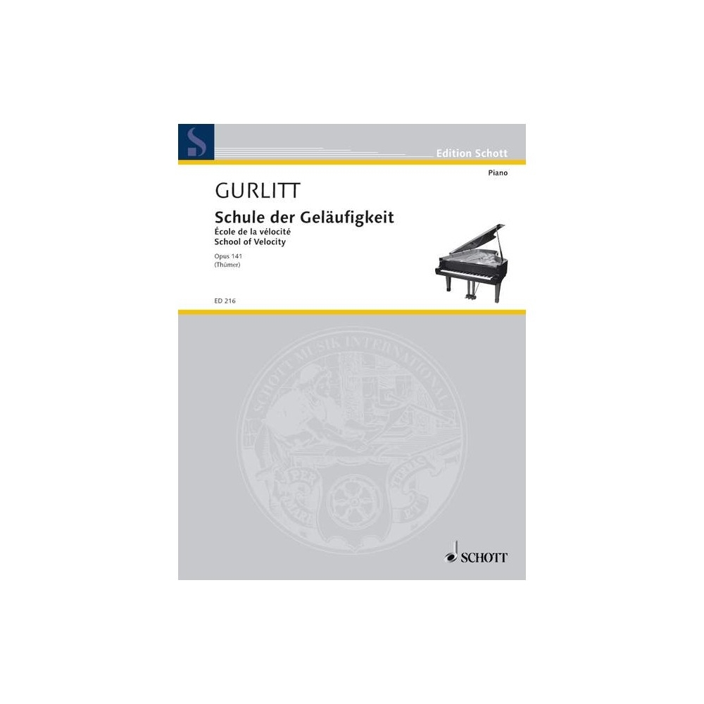 Gurlitt, Cornelius - School of Velocity op. 141 