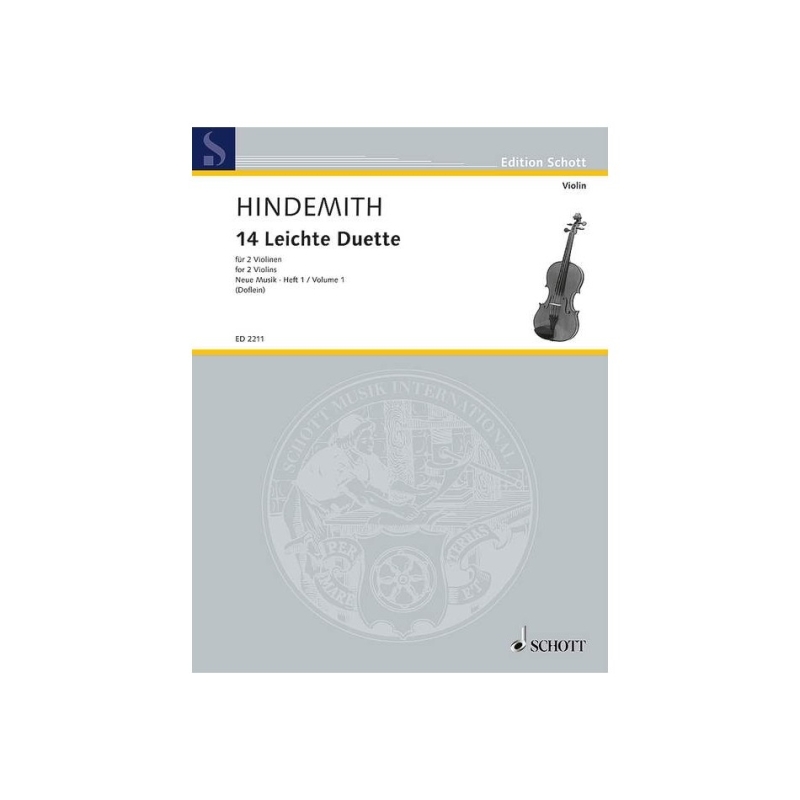 Hindemith, Paul - 14 Easy Pieces