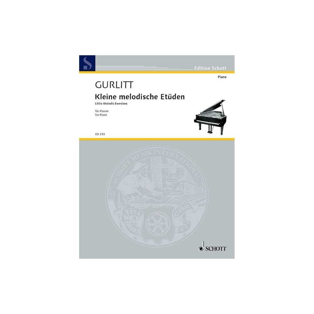 Gurlitt, Cornelius - Little Melodic Studies op. 187 