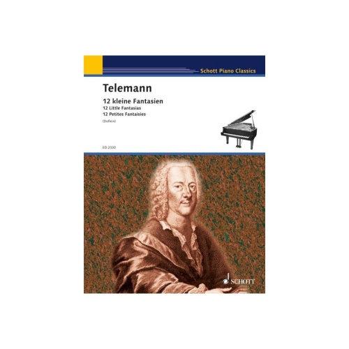 Telemann, Georg Philipp - 12 Little Fantasias