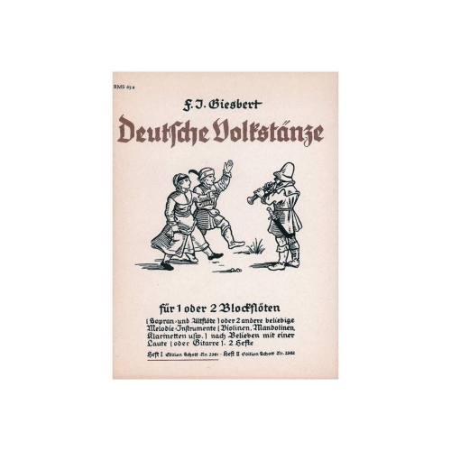 Deutsche Volkstänze Vol. 1