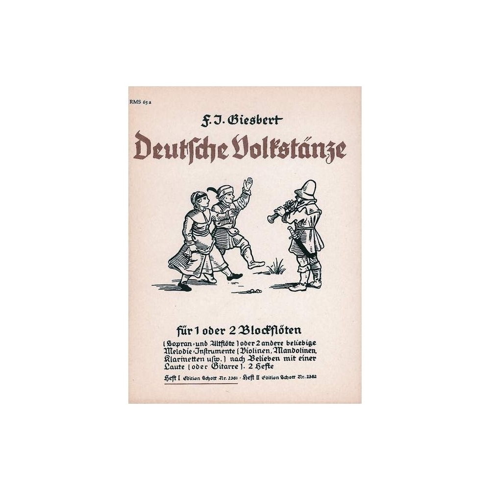 Deutsche Volkstänze Vol. 1