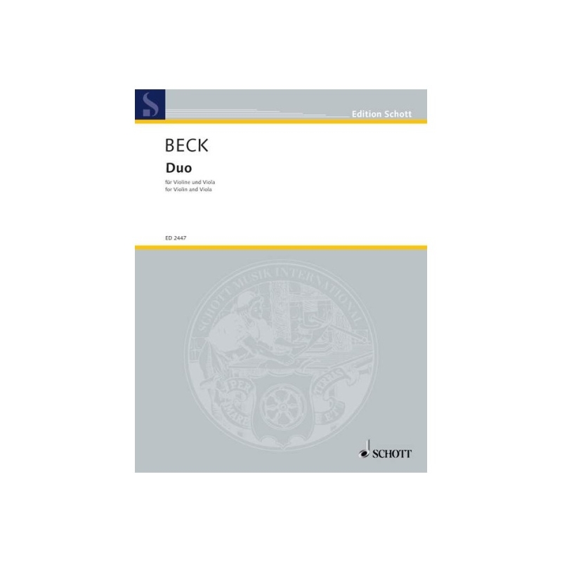 Beck, Conrad - Duo 