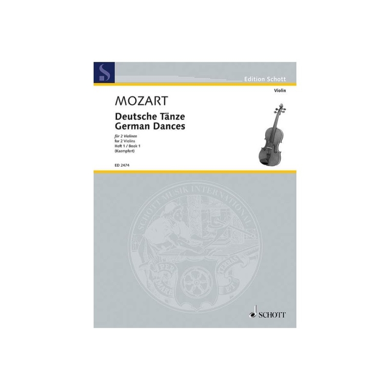 Mozart, Wolfgang Amadeus - German Dances   Band 1