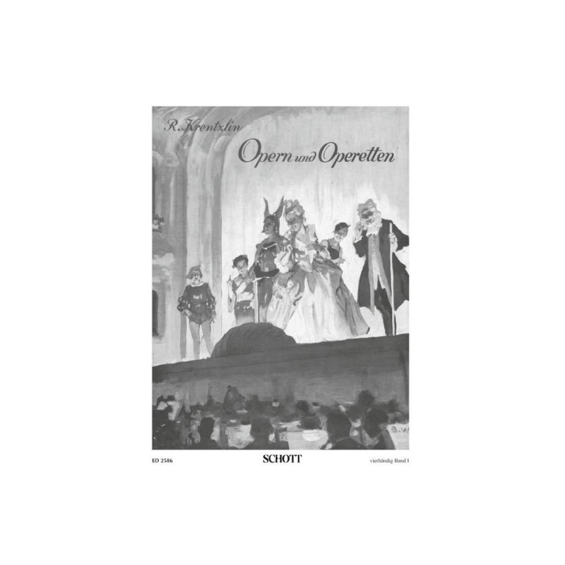 Operas and Operettas   Band 1 - A selection of 40 arias and pieces