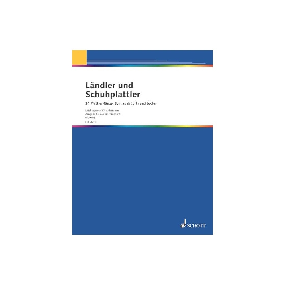 Ländler und Schuhplattler 