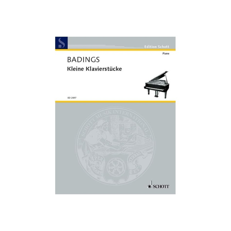 Badings, Henk - Little Piano piece 