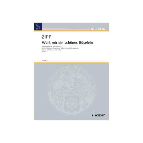 Zipp, Friedrich - Weiß mir...