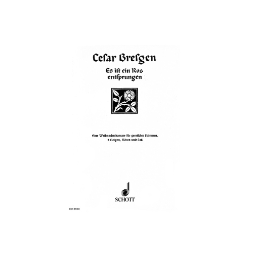 Bresgen, Cesar - Es ist ein...