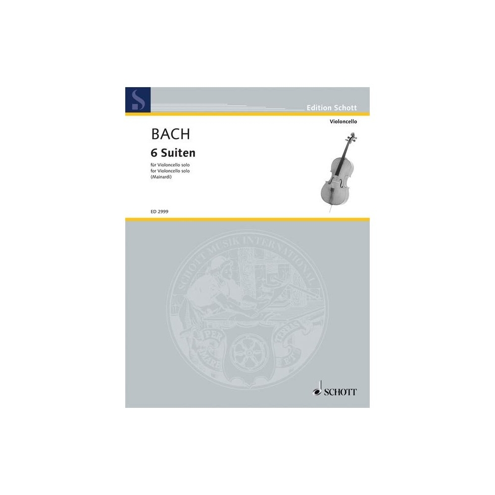 Bach, J.S - Six Suites for violoncello solo BWV 1007-1012 