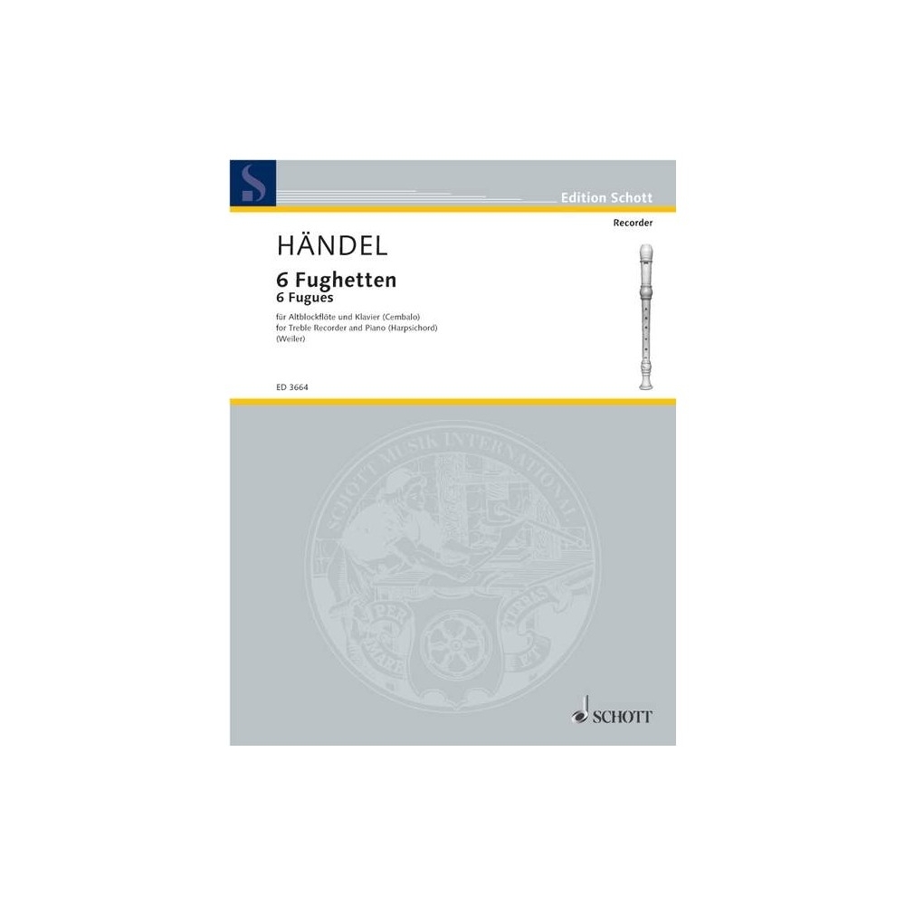 Handel, George Frideric - 6 Fuguettas 