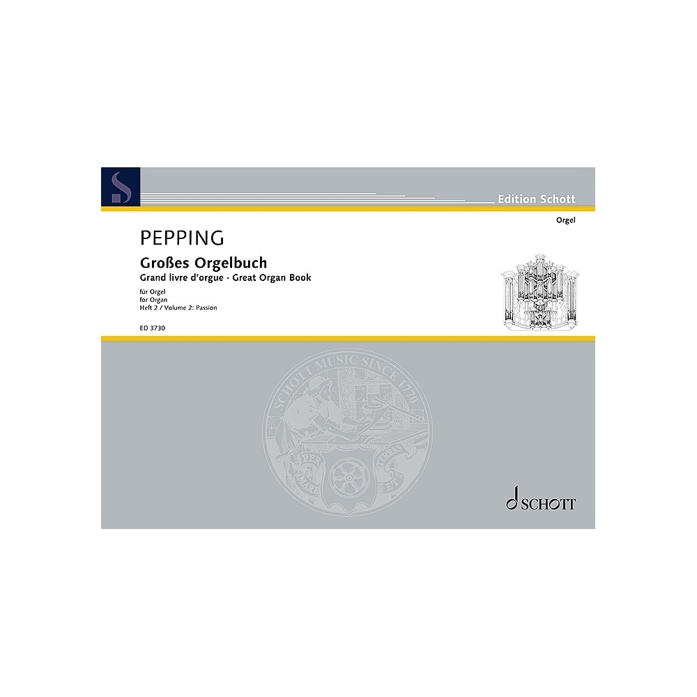 Pepping, Ernst - Great Organ Book 