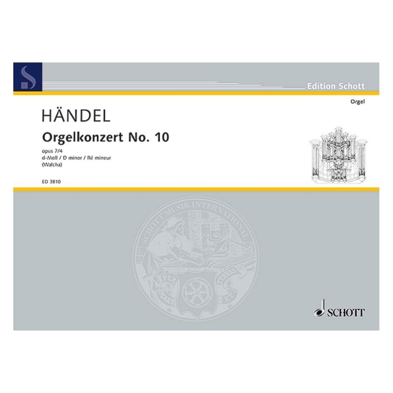 Handel, George Frideric - Organ Concerto No. 10 D Minor op. 7/4 HWV 309