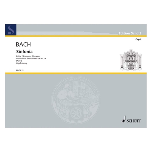 Bach, J.S - Sinfonia D major 