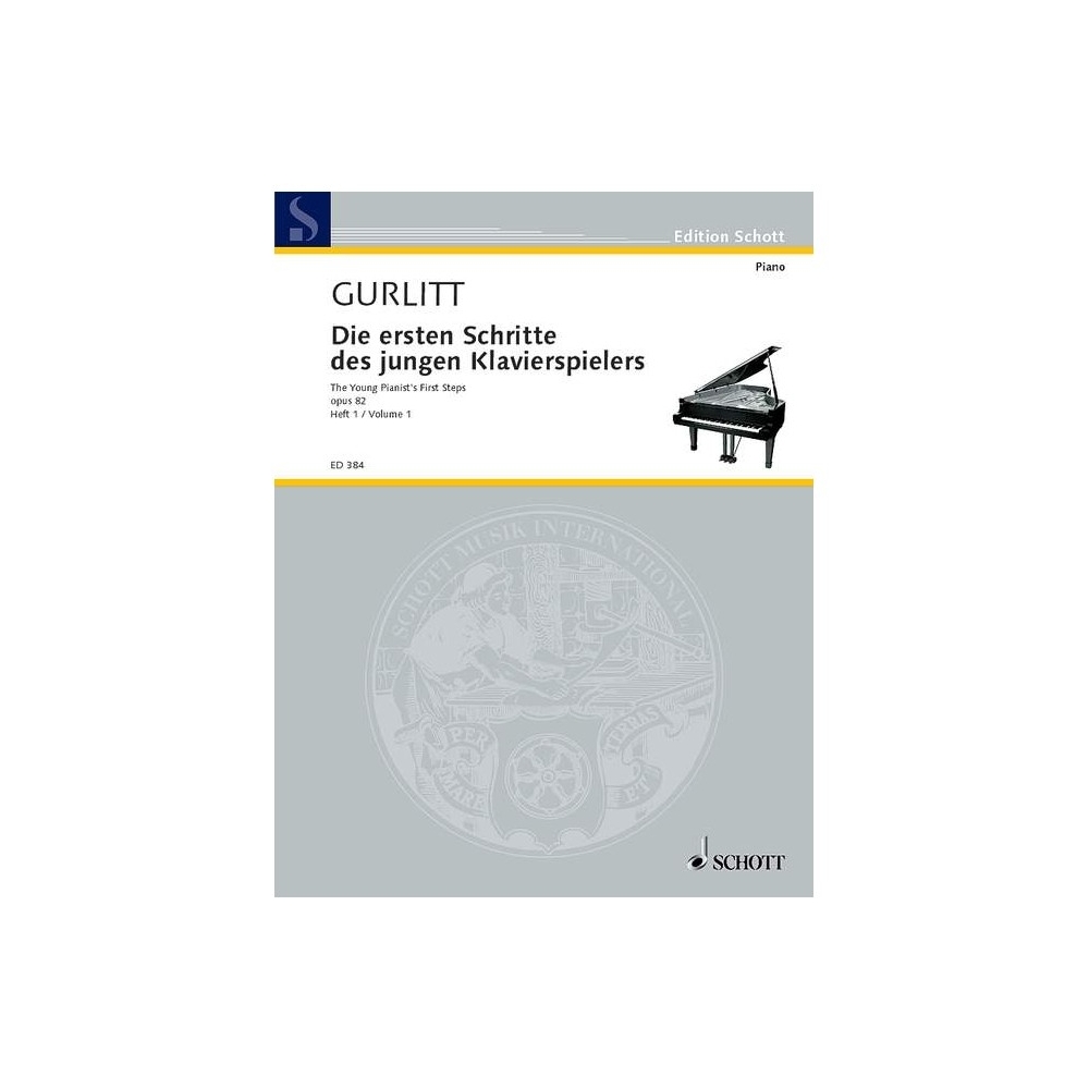 Gurlitt, Cornelius - The Young Pianist's First Steps op. 82 