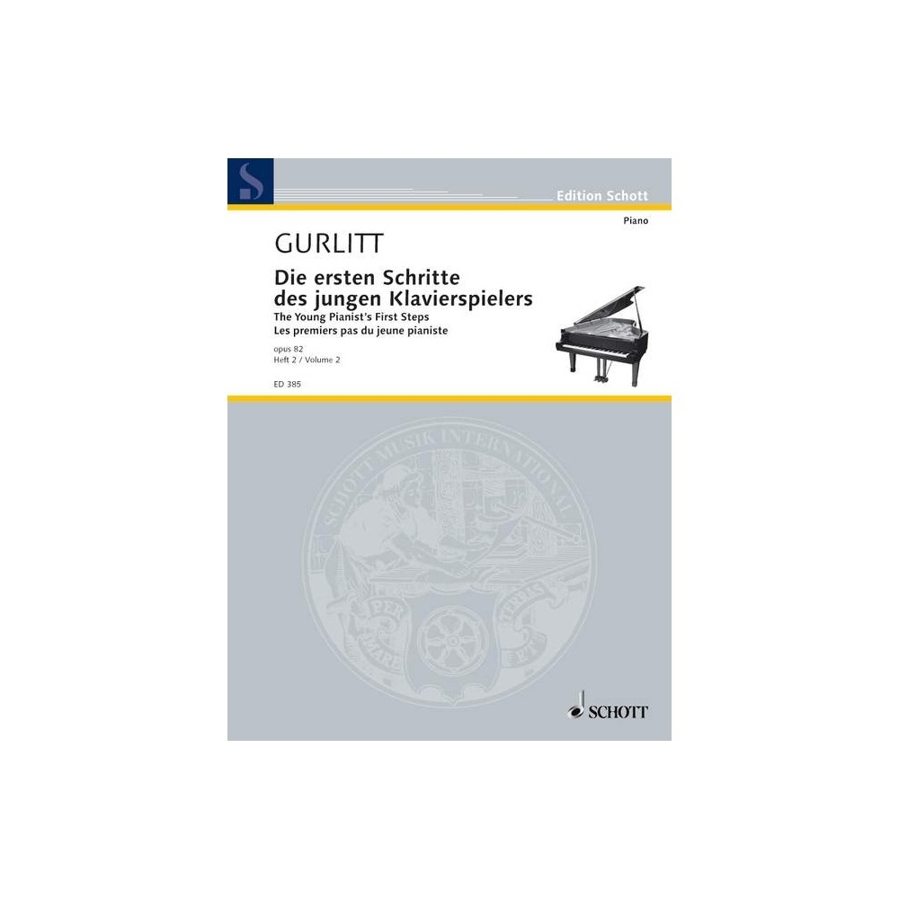 Gurlitt, Cornelius - The Young Pianists First Steps op. 82  Vol. 2
