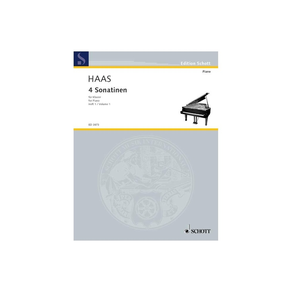 Haas, Joseph - Four Sonatinas op. 94  Band 1