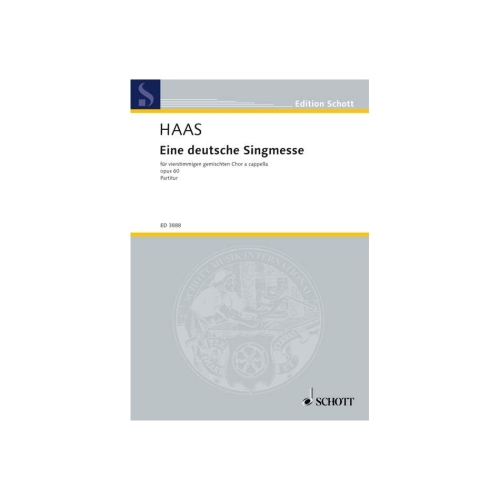 Haas, Joseph - Eine...