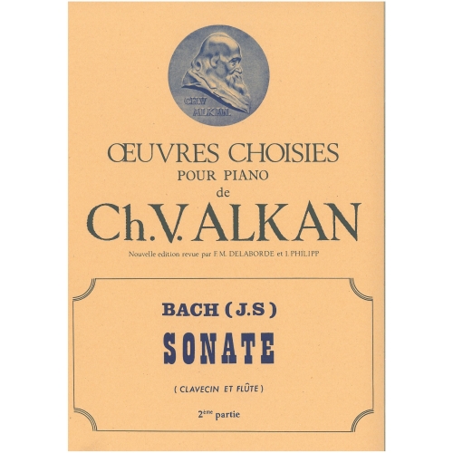Bach, J S (trans Alkan, C V) - Flute Sonata, 2nd Part