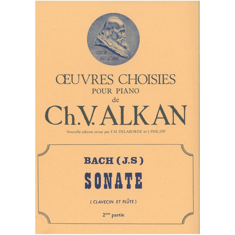 Bach, J S (trans Alkan, C V) - Flute Sonata, 2nd Part