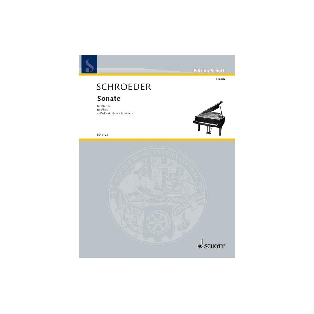 Schroeder, Hermann - Sonata A Minor