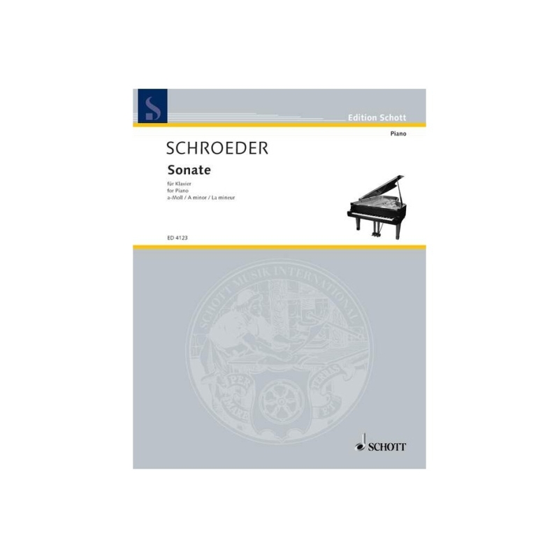 Schroeder, Hermann - Sonata A Minor